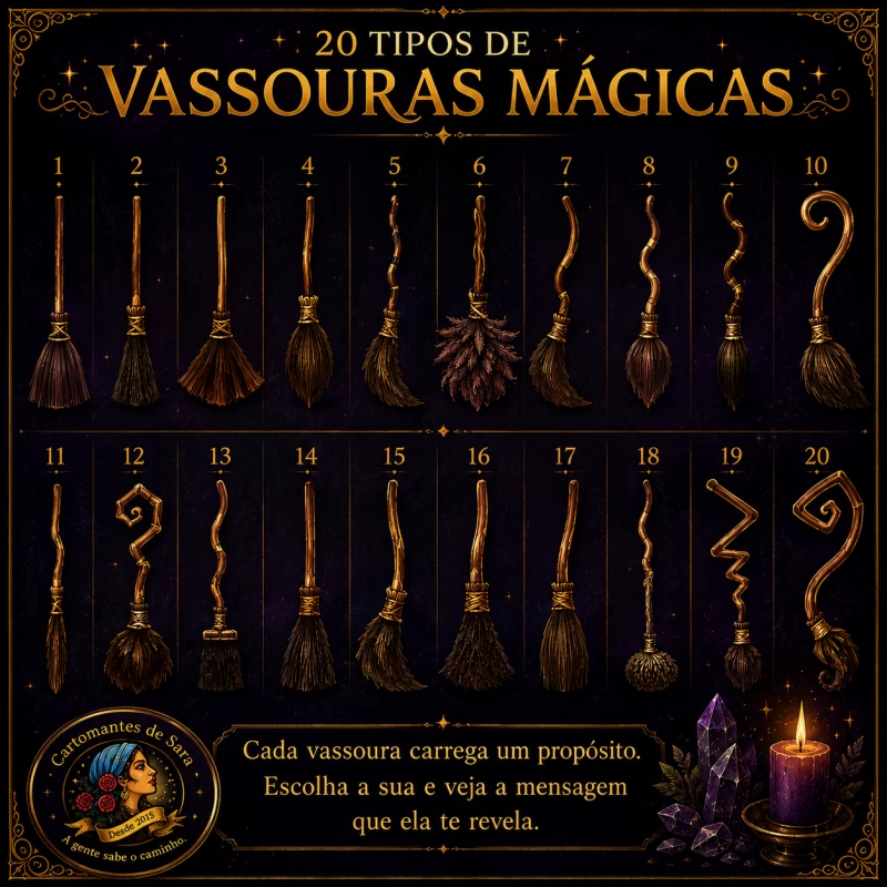 ESCOLHA UMA VASSOURA
